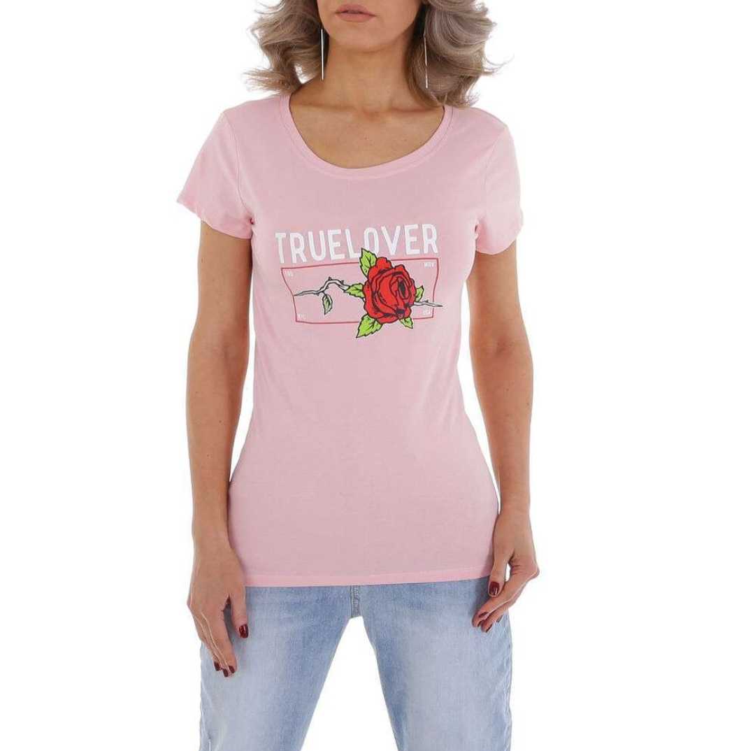 T-Shirt True Lover Algodón"Enamórate de nuestra camiseta de algodón estilo fit. Con manga corta y un suave tejido de algodón, te sentirás cómodo y a la moda al mismo tiempo. Perfecta para mostrar tu amor por la moda y tu amor verdadero. ¡Descubre por qué
