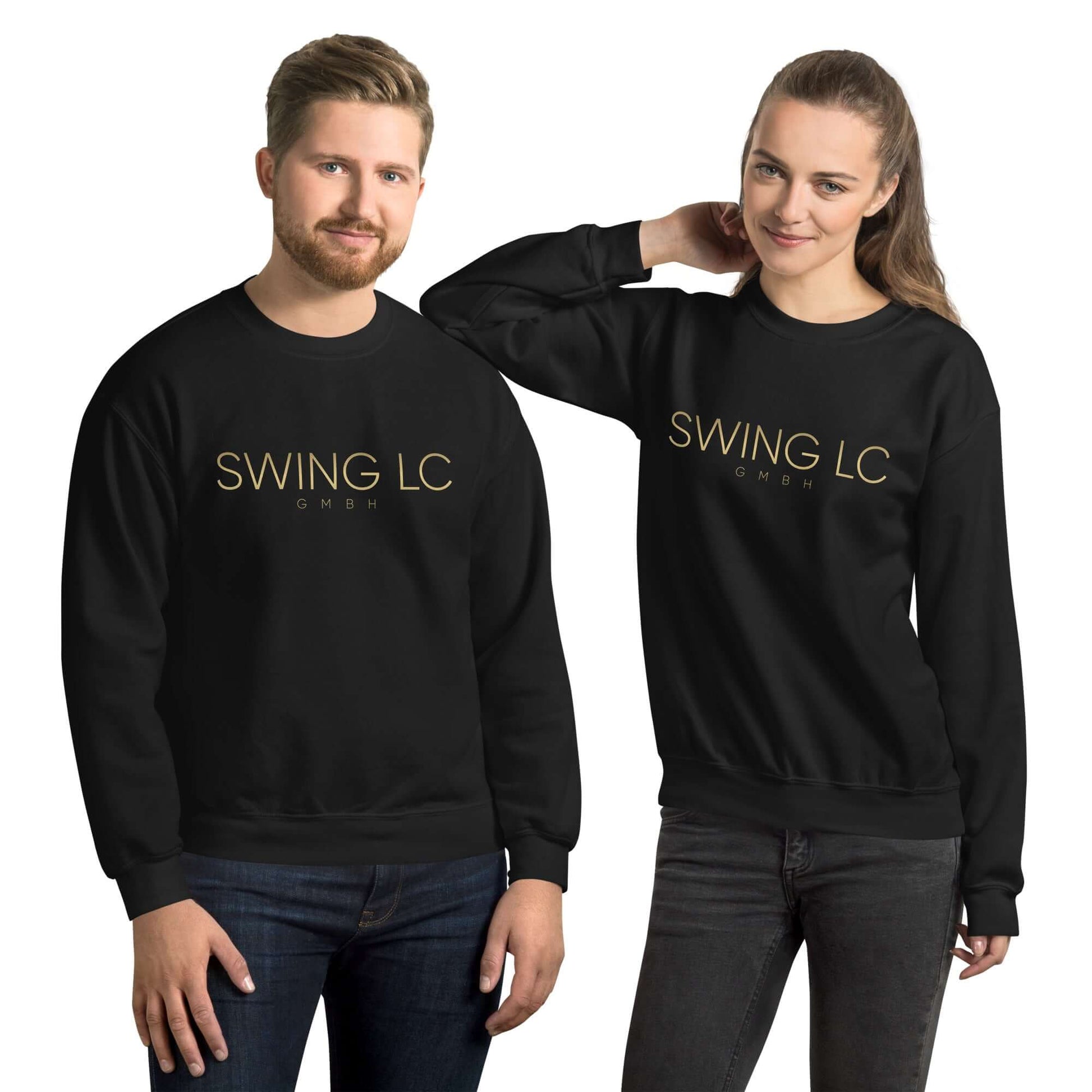 Swing Cigars - Unisex Pullover Logo vorne und hintenEin robuster Pullover, der dich auch in den kälteren Monaten wärmt. Ein vorgeschrumpfter Pullover mit klassischer Passform, der aus luftgesponnenem Garn gefertigt ist und sich weich anfühlt. • 50 % Baumw