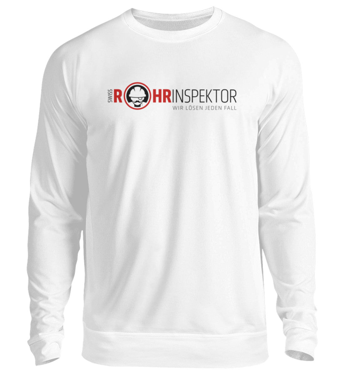 Swiss Rohr Inspektor Weiss - Unisex SweatshirtThis cool design is a great alternative to the everyday standard. This Sweatshirt is also perfect as a gift. T.O.S. stands for high quality goods at the highest level. Productdetails: * Unisex Sweatshirt * hig
