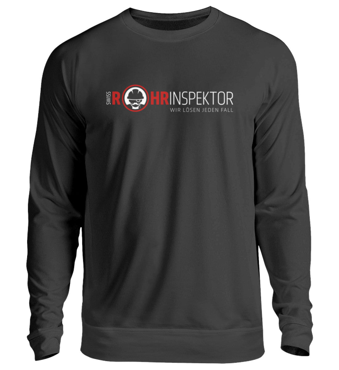 Swiss Rohr Inspektor QR Schwarz - Unisex SweatshirtThis cool design is a great alternative to the everyday standard. This Sweatshirt is also perfect as a gift. T.O.S. stands for high quality goods at the highest level. Productdetails: * Unisex Sweatshirt