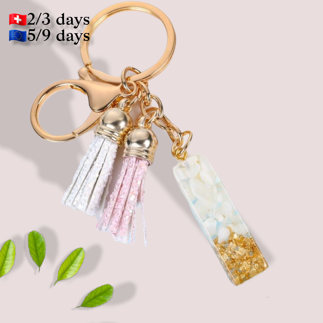 Llavero Letra I | KeychainLlavero con letra efecto 3D Este llavero es perfecto para regalar con detalles que no pasaran desapercibidos. Organiza tus llaves con este precioso llavero con letra acrílica de efecto 3D en tonos rosa y gold. Características: Co
