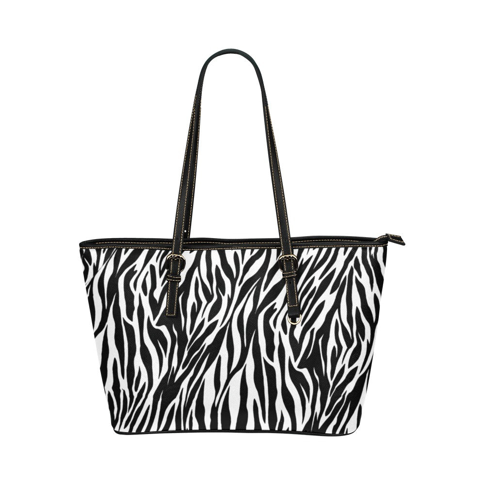 Bolso Shopper Animal Print / Animal Print Shopper ToteBolso Shopper animal print Zebra Exclusivo Bolso, de gran capacidad y diseño exclusivo en T.O.S. Bolso Shopper eco piel (Modelo 1651) (Grande) Material: Eco piel de alta calidad impresión a dos caras.