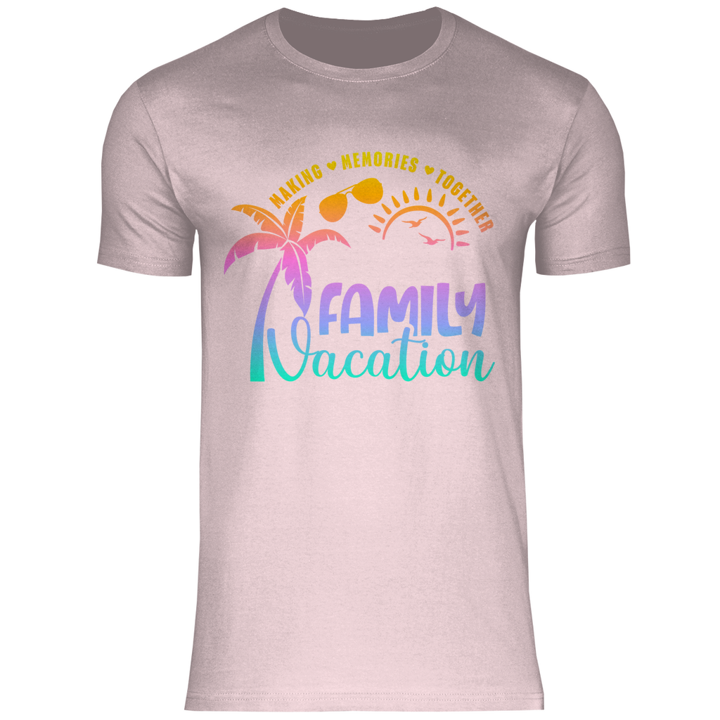 Herren T-Shirt Family Vacation A1