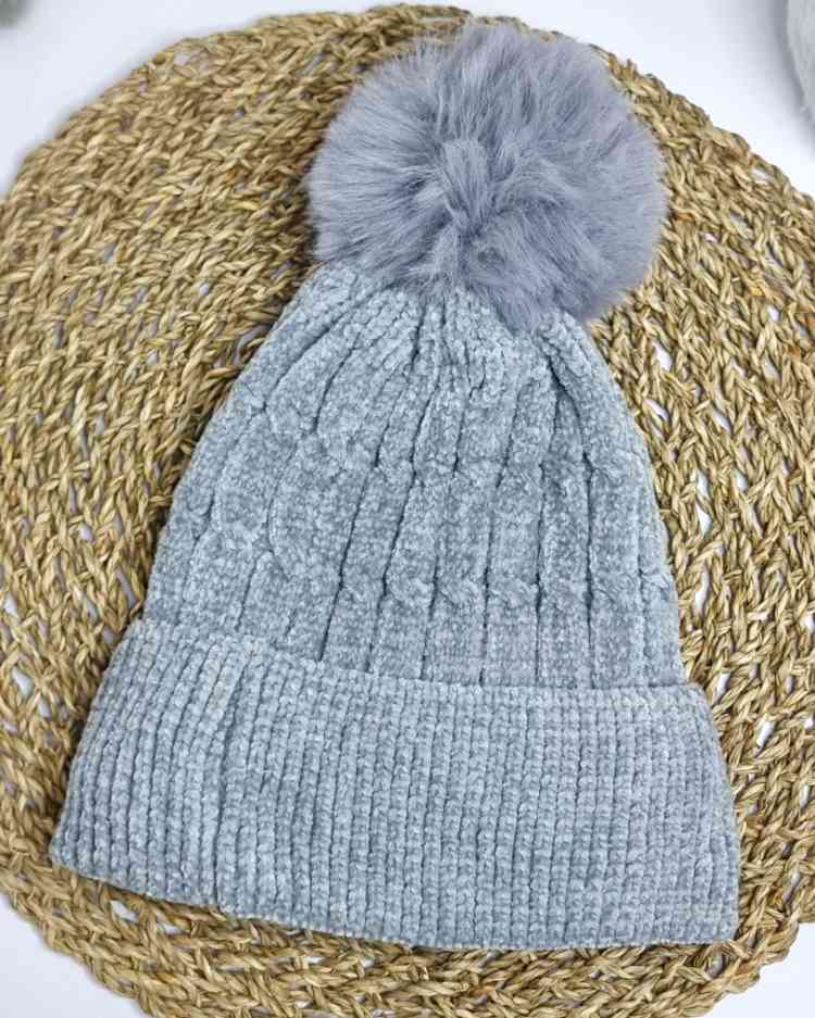 Gorro Polar Nordic Gris| Polar-Wintermütze Grau