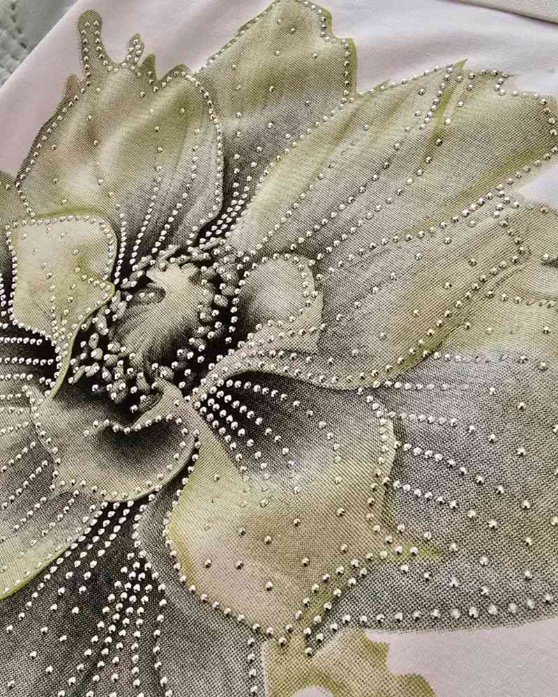 T-Shirt Oversized Flor -5 colores