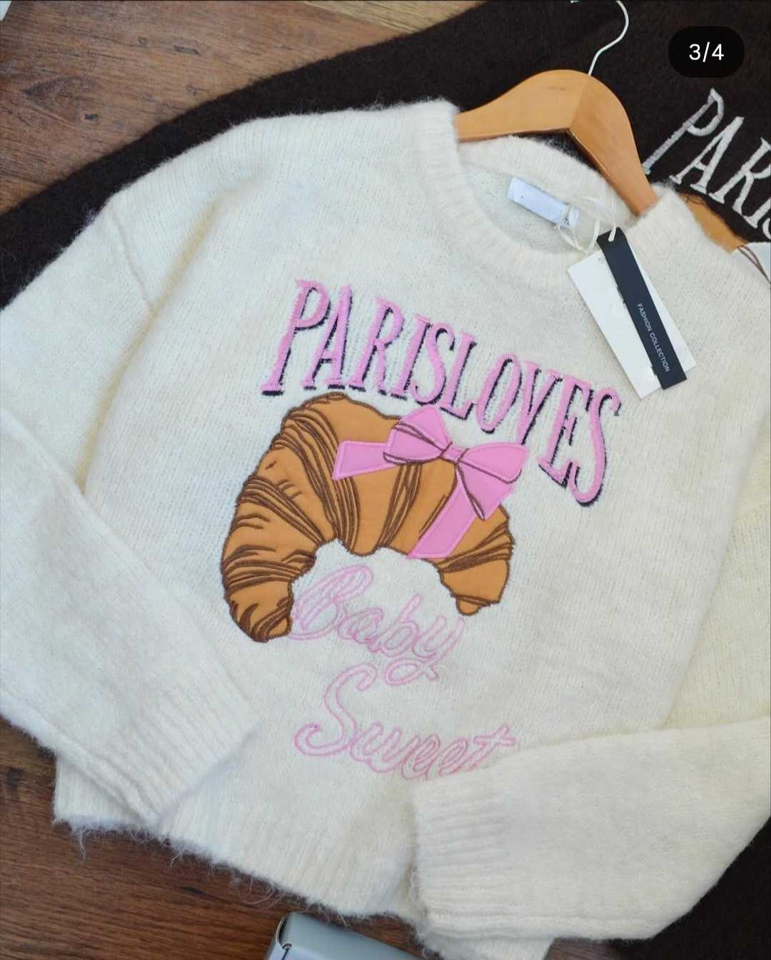 Jersey Oversize Pinky Promise Blanco