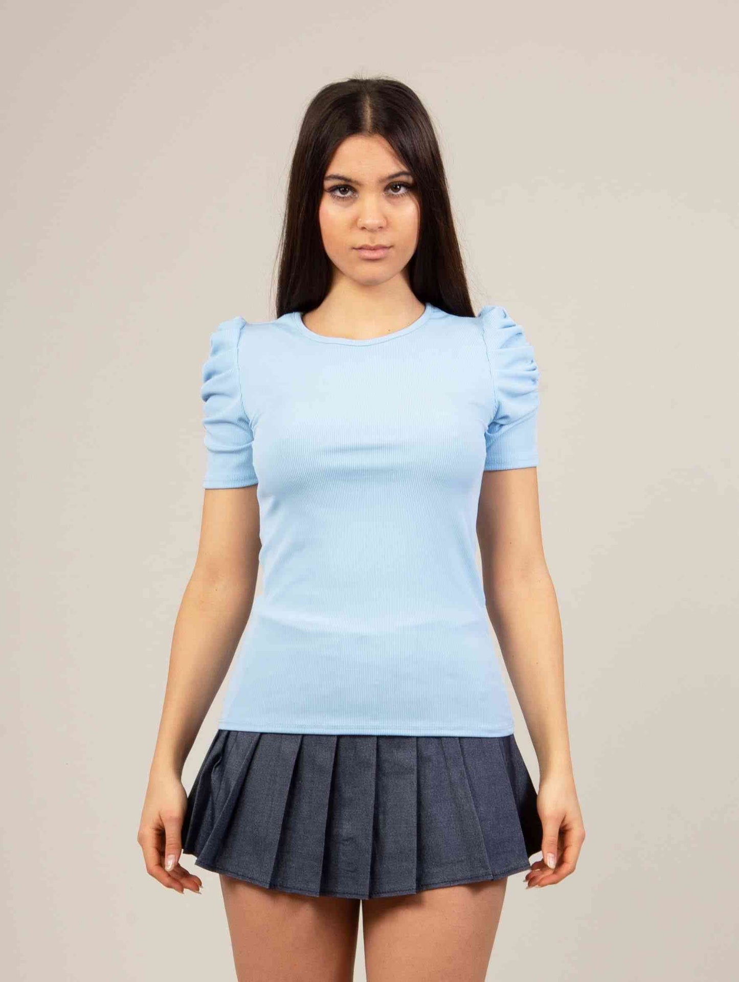 Camiseta mujer fruncidos | Varios Colores