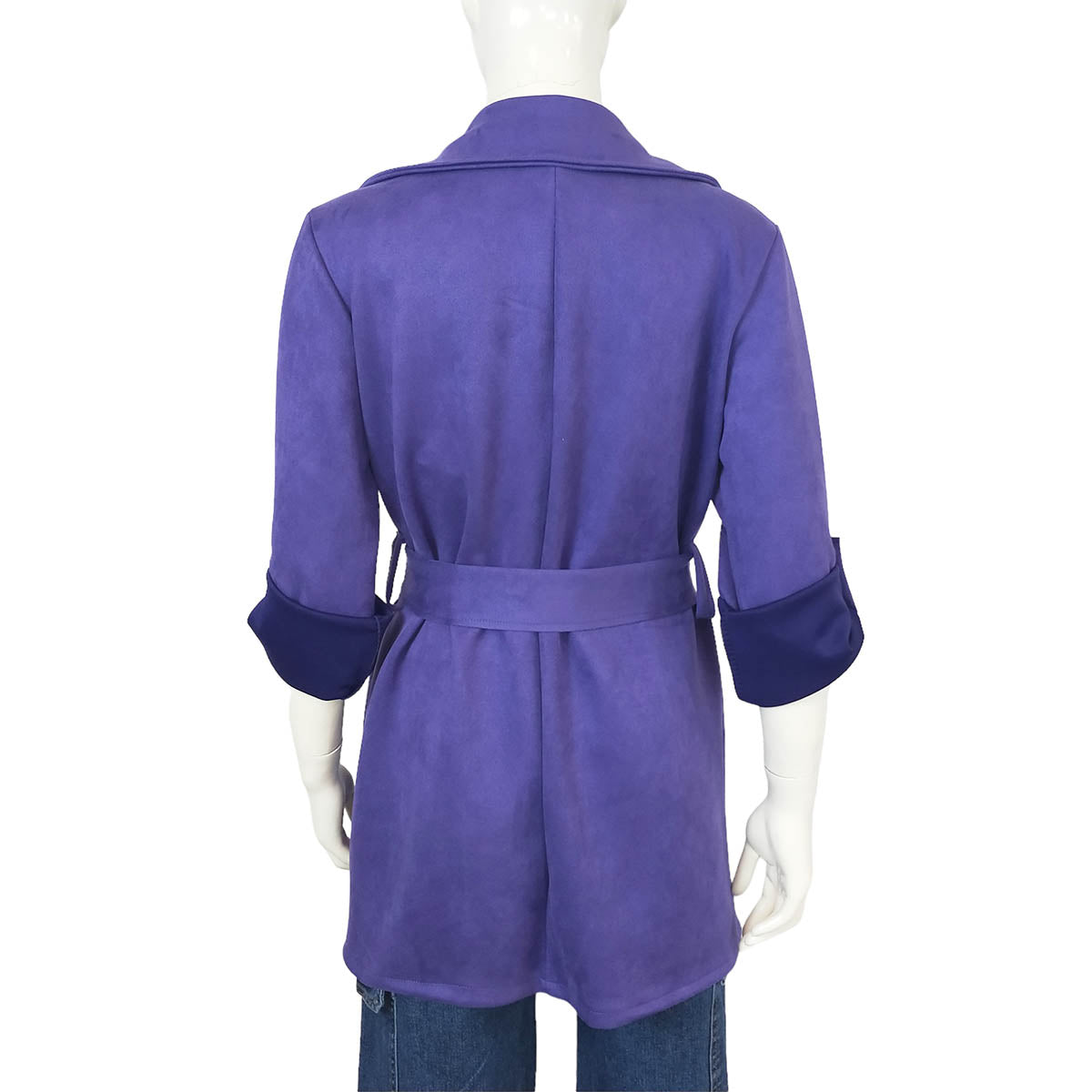 Chaqueta Antelina - 3 ColoresChaqueta Temporada Antelina Descubre nuestra chaqueta de antelina en 3 colores, talla única S/XL con cinturón y cuello de solapa estilo blazer. Ideal para darle un toque elegante a tus looks casuales en esta temporada. ¡Haz un