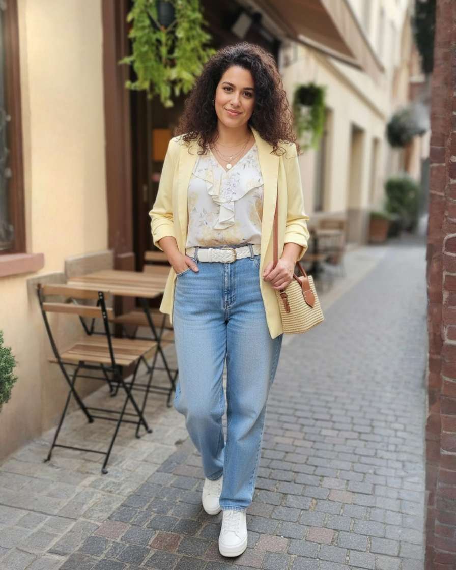 Blazer Butter Yellow