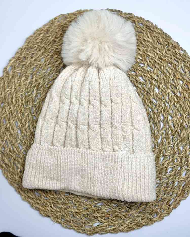 Gorro Polar Nordic Crema | Polar-Wintermütze Creme