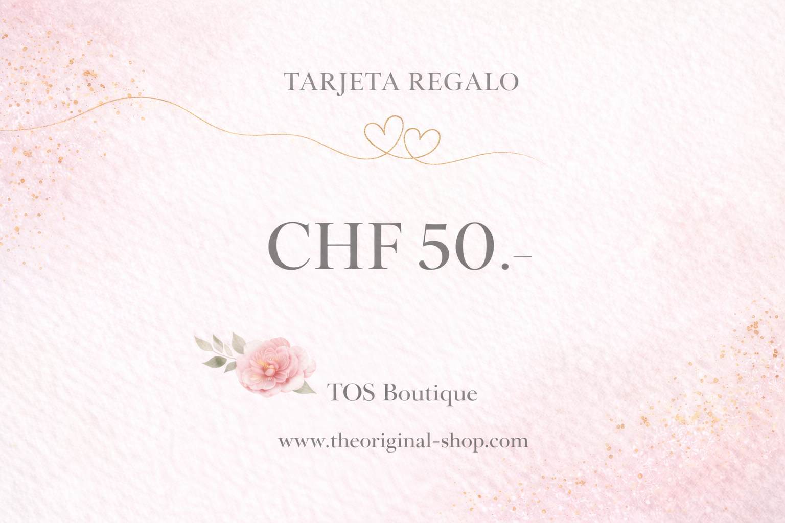 Tarjeta Regalo 🎁TOS Boutique