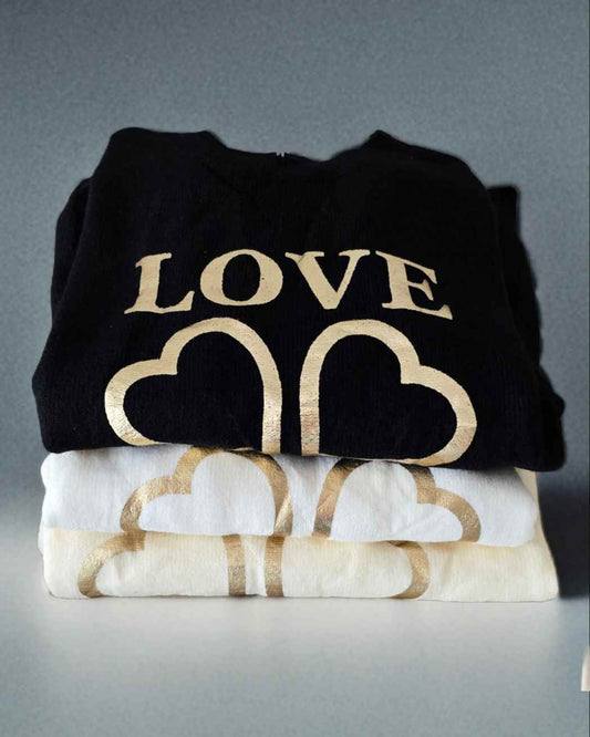 Pullover Jersey Love- 3 colores