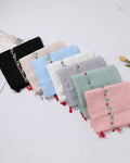 Schal Bordado Borlas - 7 Colores