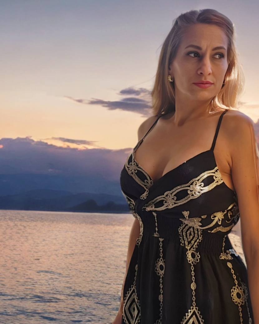 Vestido Largo Bordados Lux