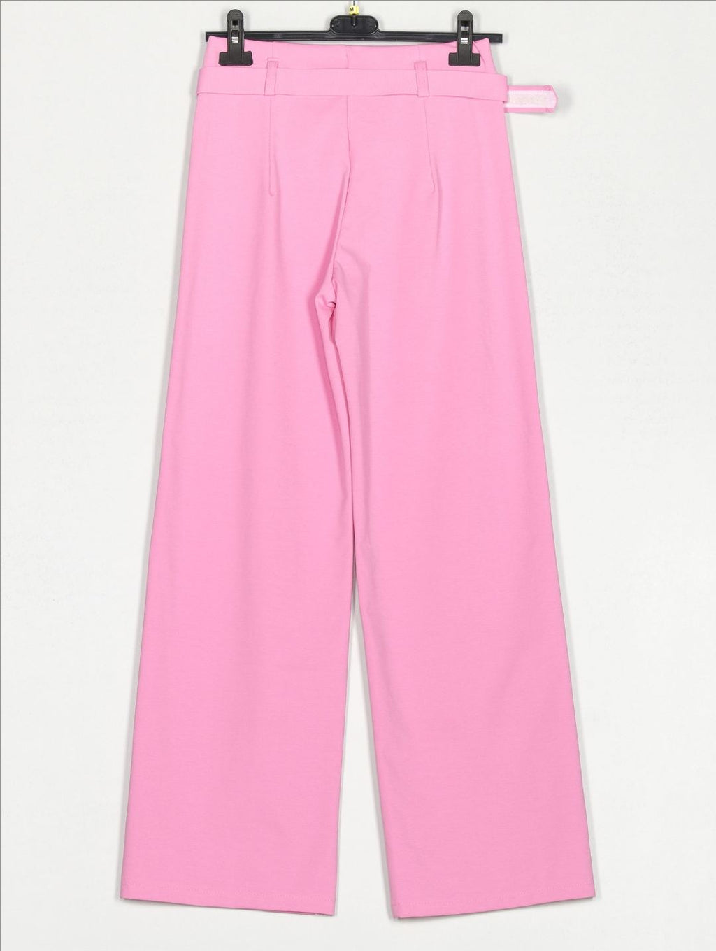 Pantalón Elastico Wide Leg Cinturón