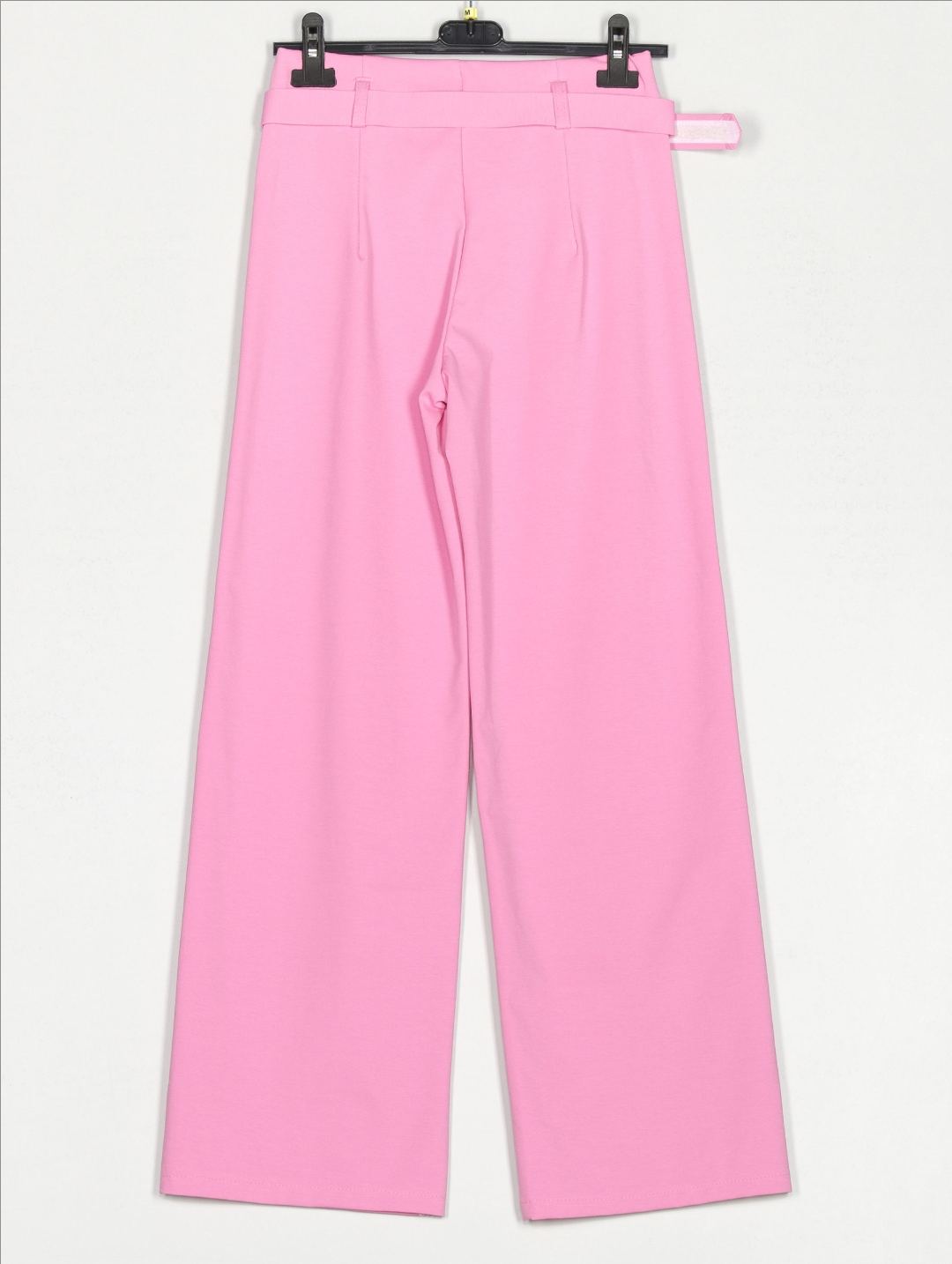 Pantalón Elastico Wide Leg Cinturón