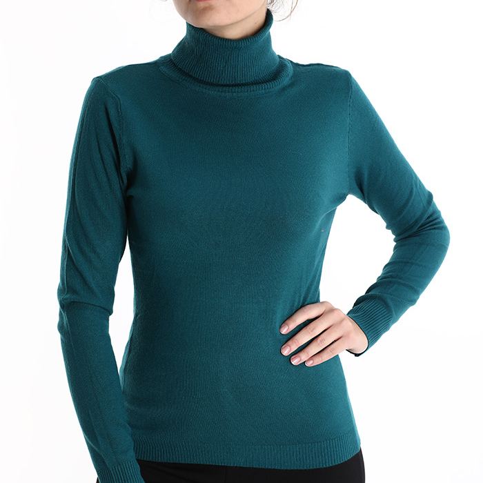 Pullover Jersey Cuello Cisne -  15 Colores