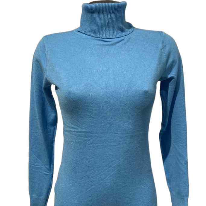 Pullover Jersey Cuello Cisne -  15 Colores