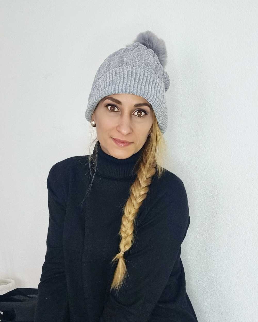 Gorro Polar Nordic Gris| Polar-Wintermütze Grau