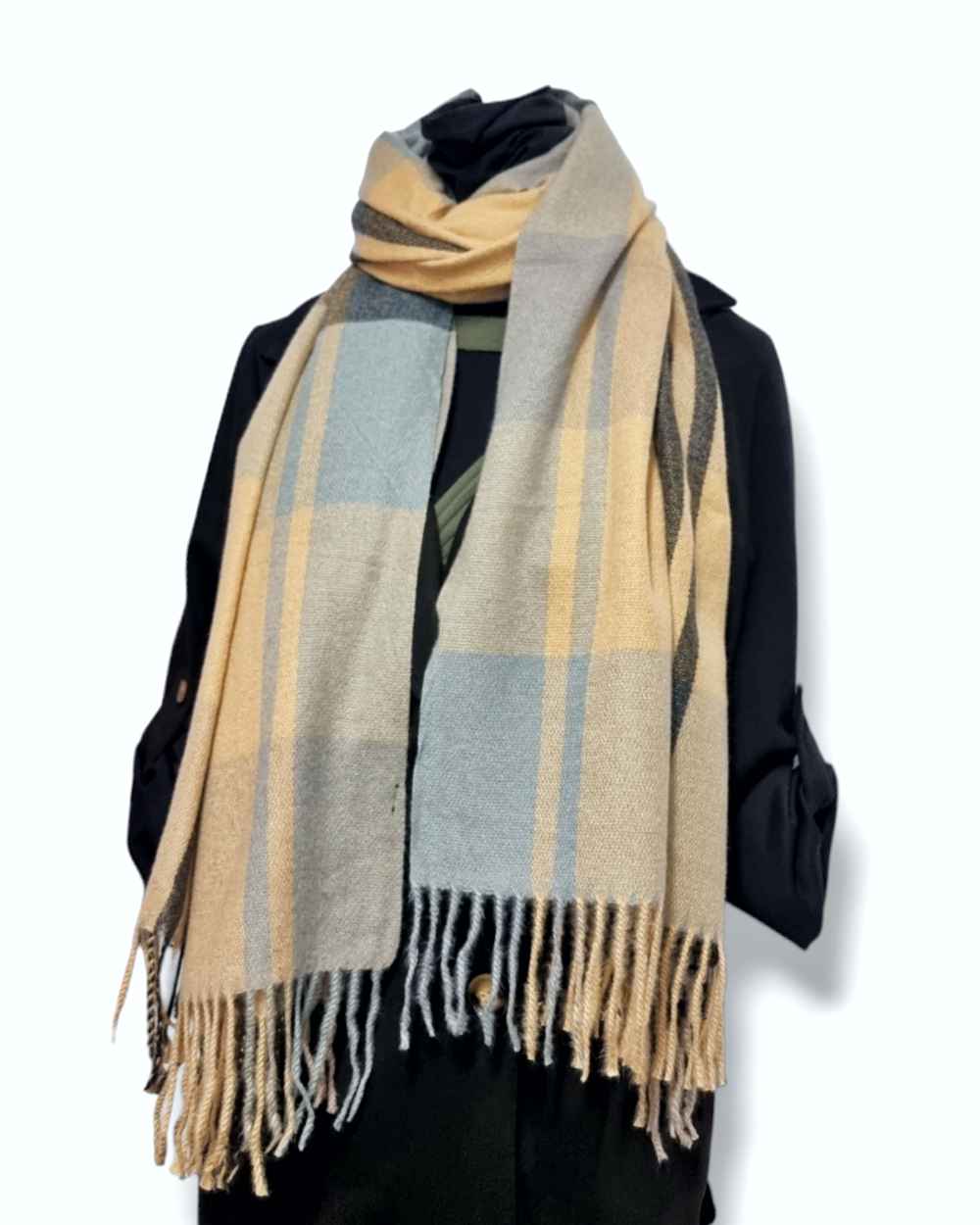 Bufanda Cuadros - 8 Colores | Winterschals DamenDisfruta del toque cálido que ofrece esta bufanda con cuadros. Presenta un estilo moderno y elegante con diversidad de colores para que encuentres la opción perfecta para tu look. Viene en 8 colores destacad