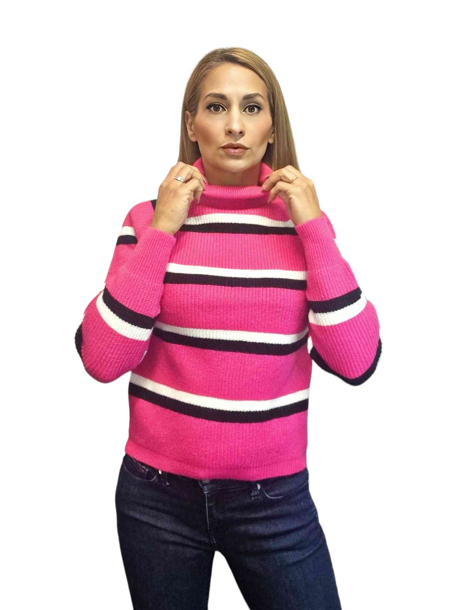 Jersey Rayas Alpes¡Disfruta del clima con confort y estilo con el jersey Alpes! Entrelaza diseño moderno y delicada suavidad gracias al calentito tejido de este jersey. ¡Elige entre 6 colores brillantes para encontrar tu favorito! El Jersey Rayas Alpes vi