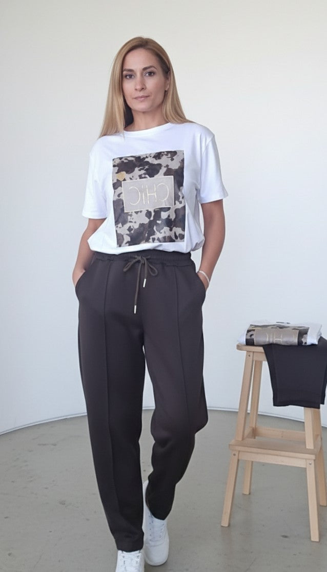 Set Jogger T-Shirt Cow