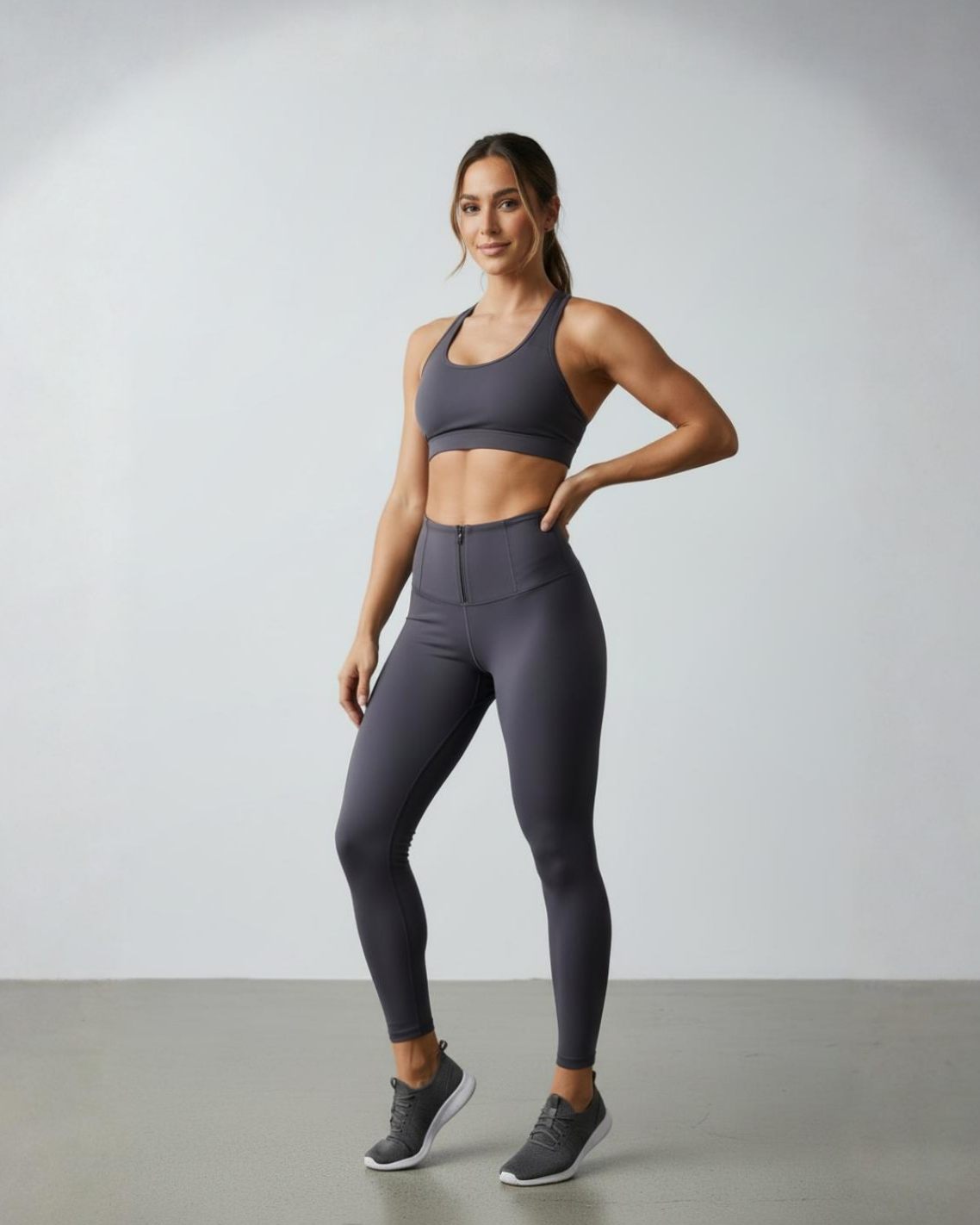 Leggins Fitness Control de abdomen- 2 colores Sportleggings  Bauchkontrolle