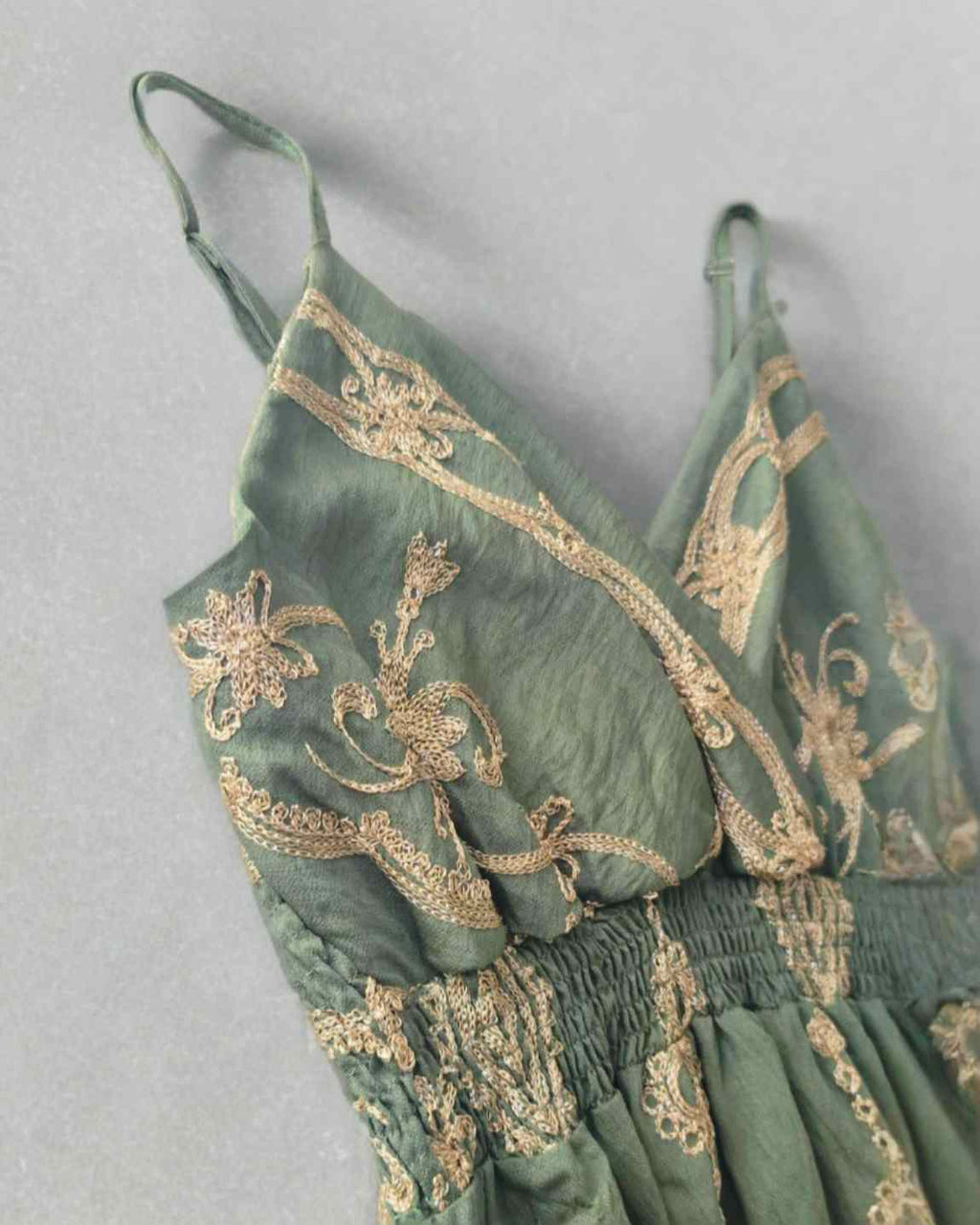 Vestido Largo Bordados Lux