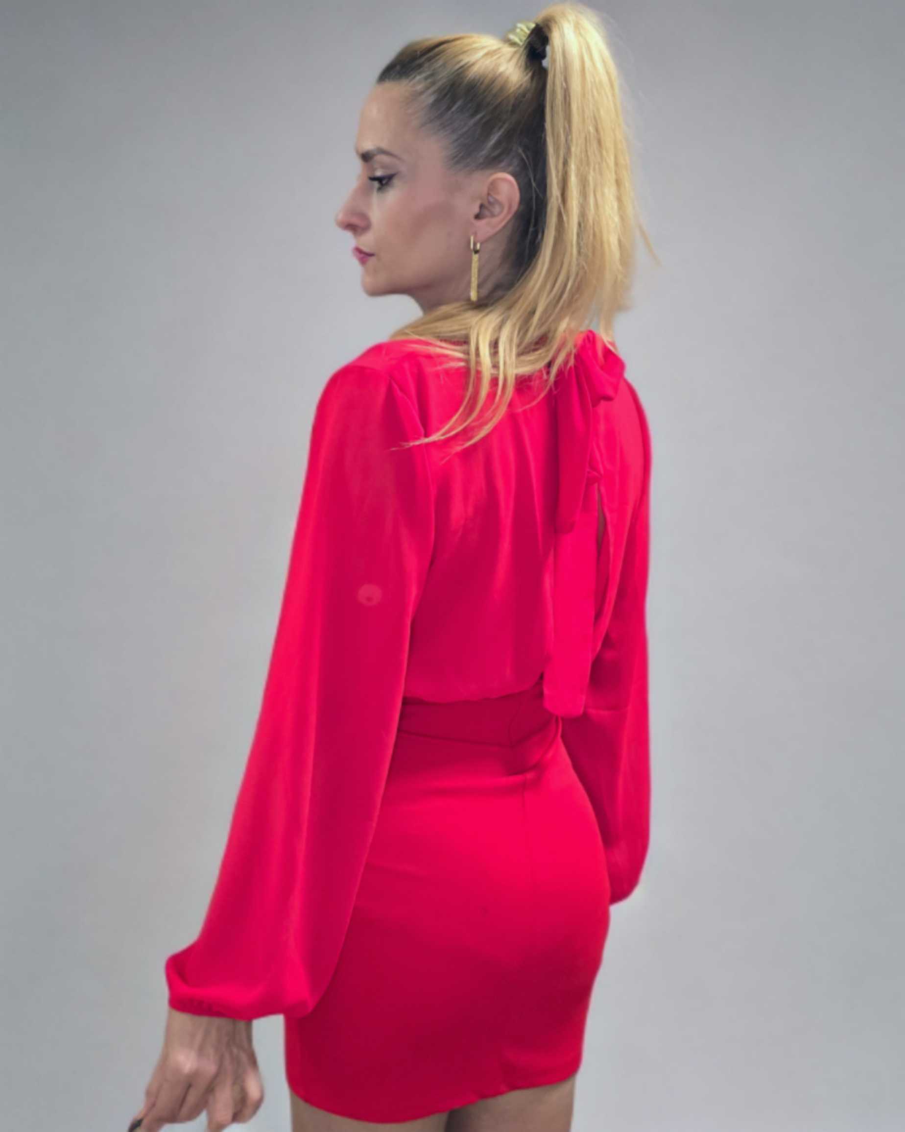 Vestido Diana Rojo o Negro