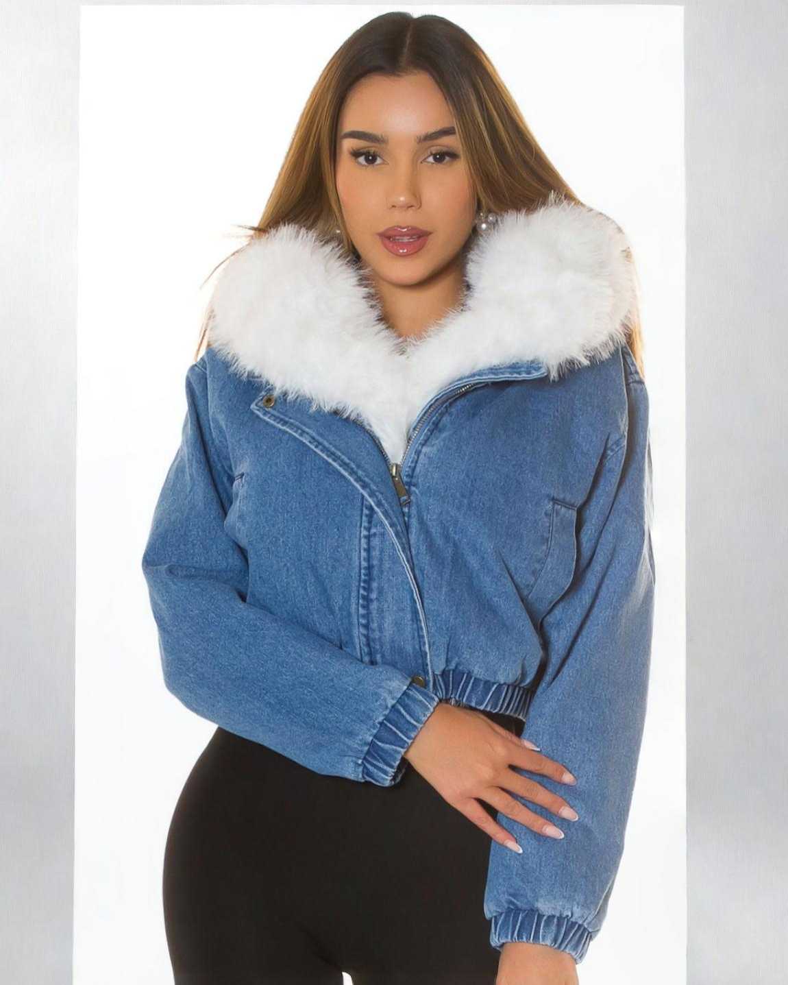 Chaqueta Invierno Jeans Bomber