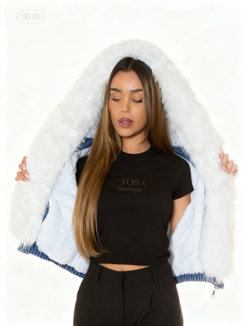 Chaqueta Invierno Jeans Bomber