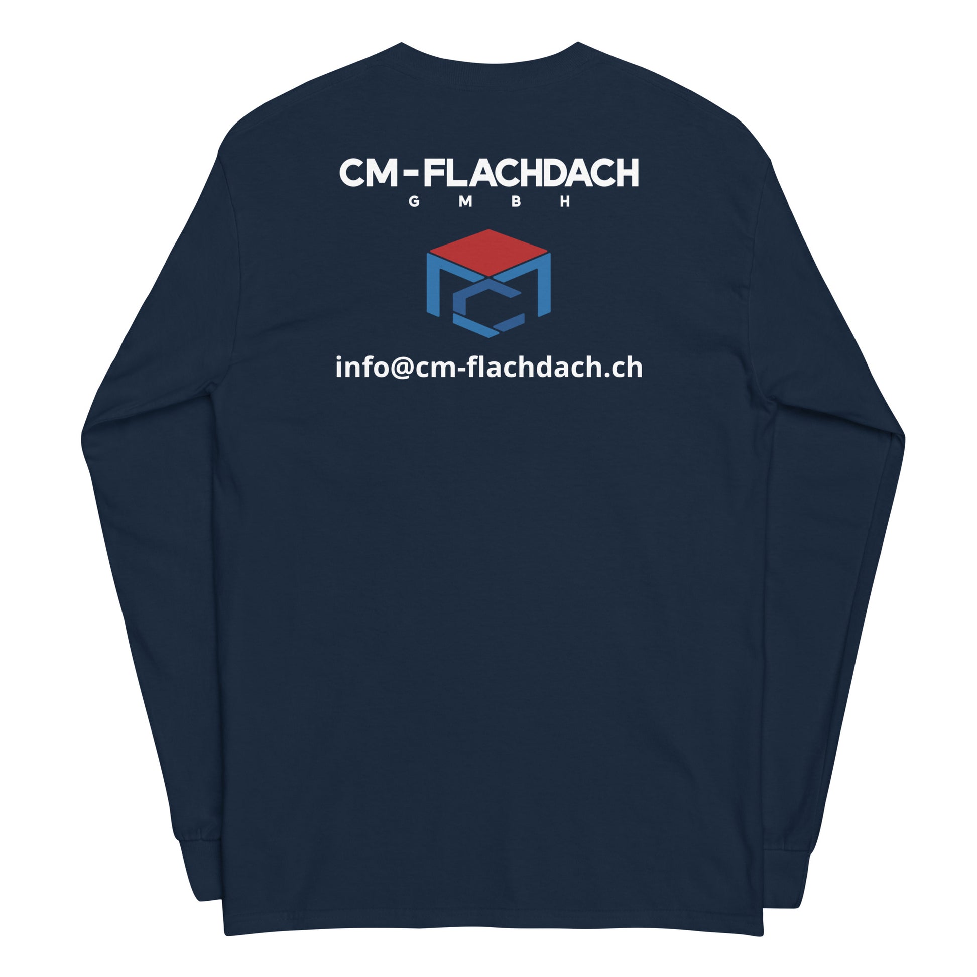 CM-Flachdach ch - | Camiseta manga larga algodon Azul Marino