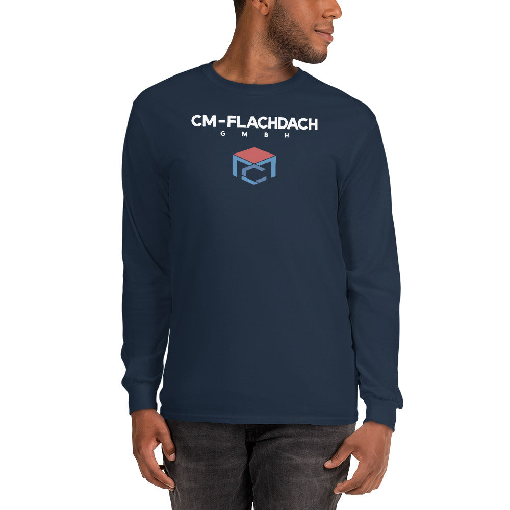 CM-Flachdach ch - | Camiseta manga larga algodon Azul Marino
