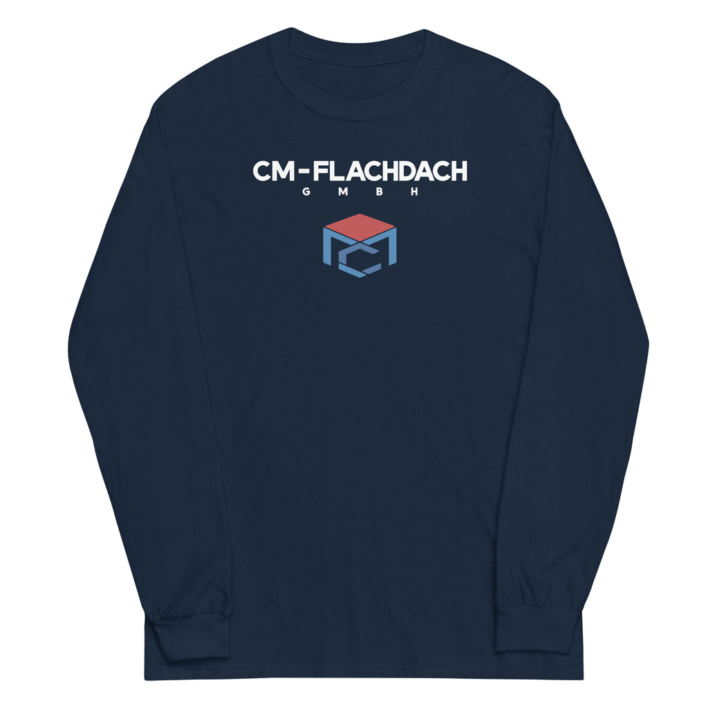 CM-Flachdach ch - | Camiseta manga larga algodon Azul Marino