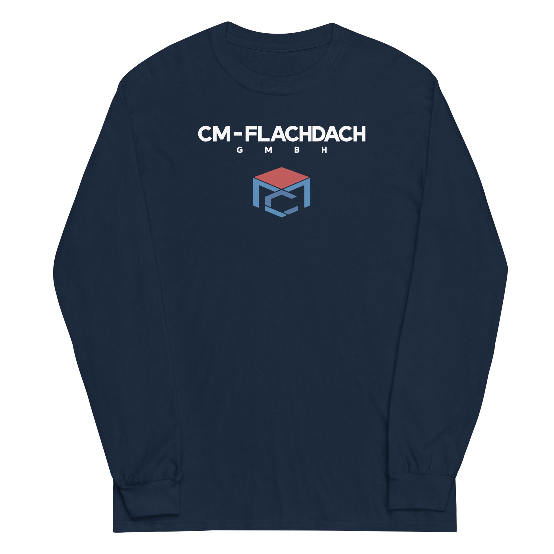 CM-Flachdach ch - | Camiseta manga larga algodon Azul Marino