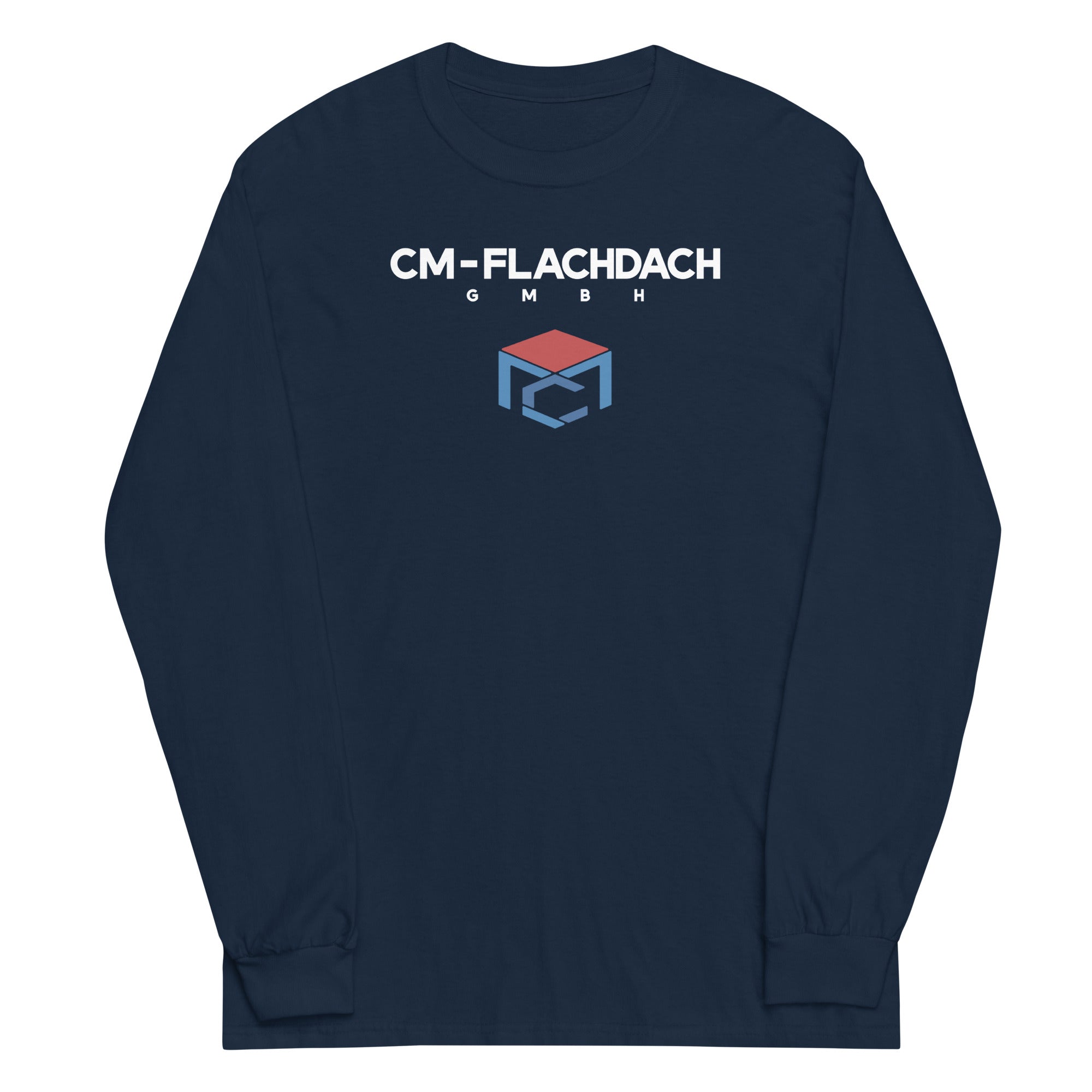 CM-Flachdach ch - | Camiseta manga larga algodon Azul Marino