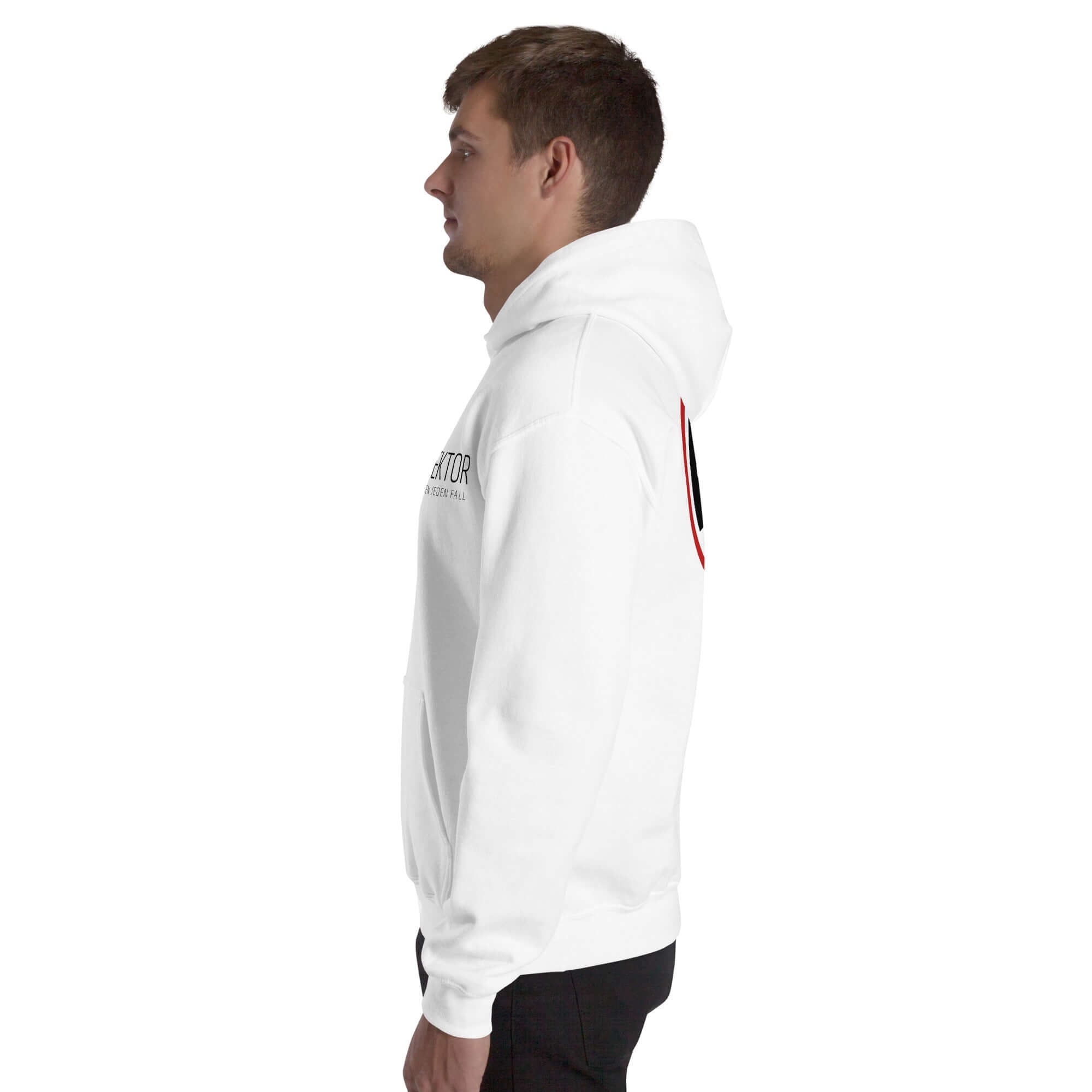 Unisex Hoodie - Swiss Rohrinspektor - Front Back Logo PTEveryone needs a cozy go-to hoodie to curl up in, so go for one that's soft, smooth, and stylish. It's the perfect choice for cooler evenings! • 50% pre-shrunk cotton, 50% polyester Heather Sport Dar