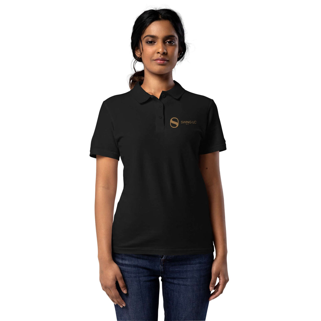 Swing Cigars - Piqué-Poloshirt für DamenLässig und bequem zu tragen: Dieses Poloshirt für Damen ist eine zeitlose Ergänzung für deinen Kleiderschrank. Es ist aus strukturiertem Piqué-Gewebe gefertigt, das strapazierfähig und atmungsaktiv ist. Dieses Hemd