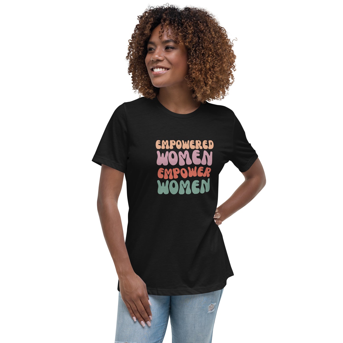 Empowered Woman - Camiseta algodón relax mujer