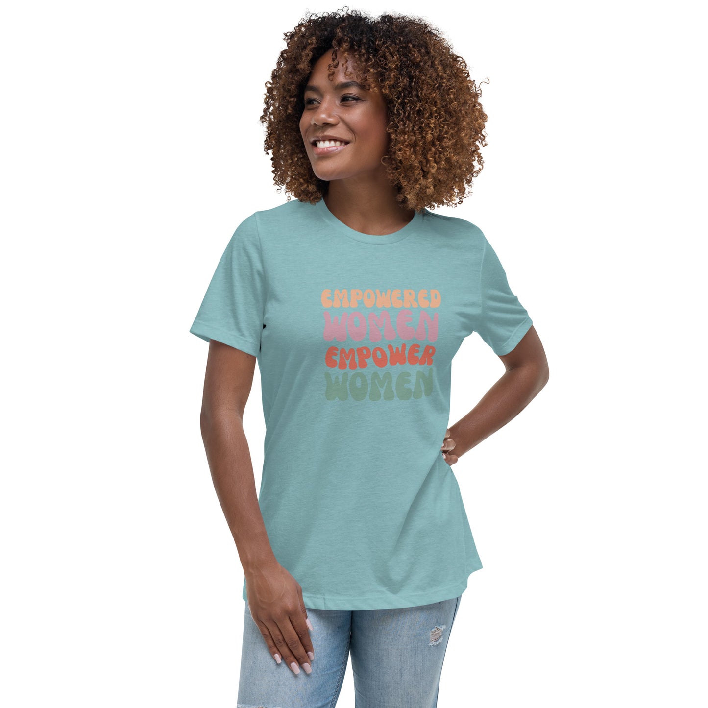 Empowered Woman - Camiseta algodón relax mujer