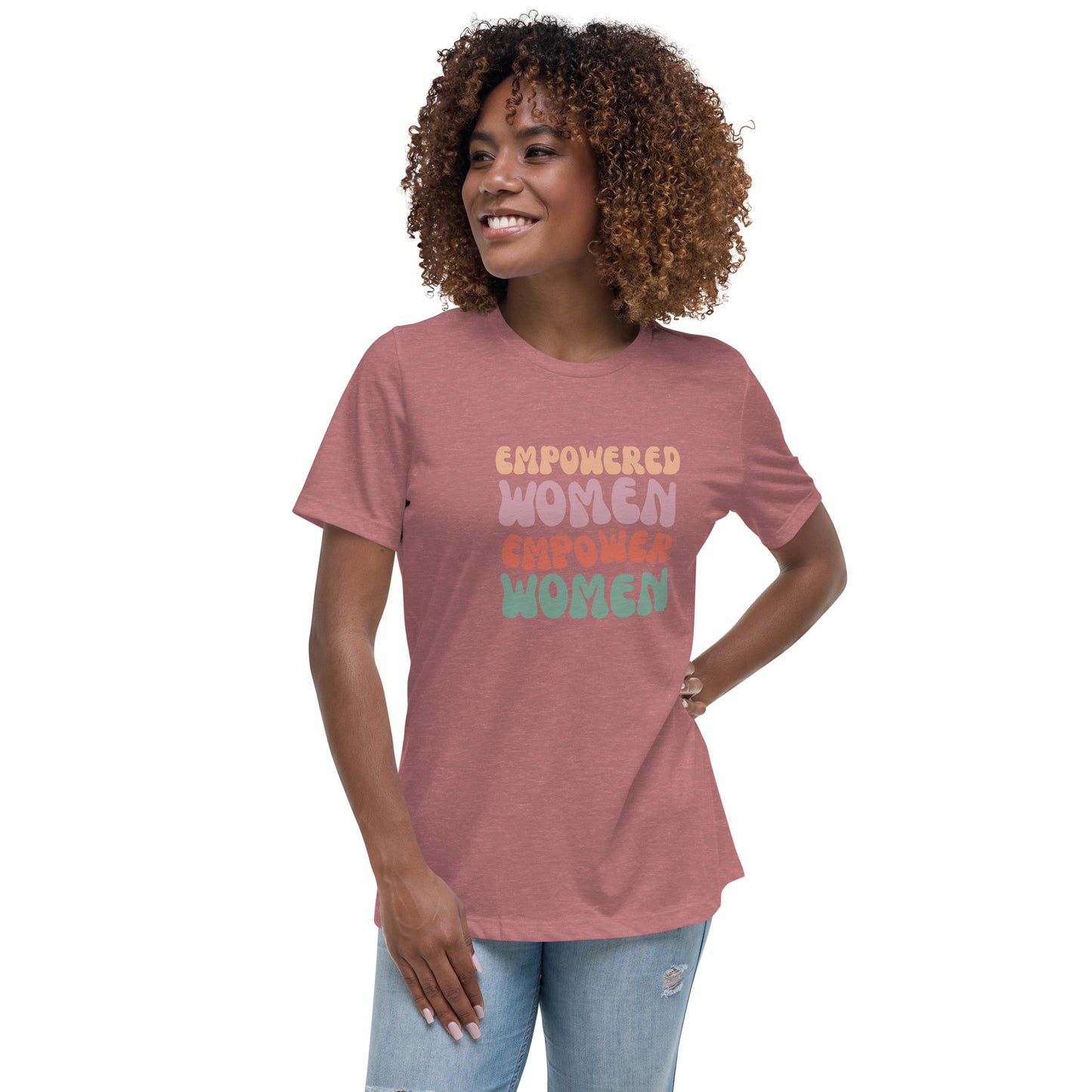 Empowered Woman - Camiseta algodón relax mujer