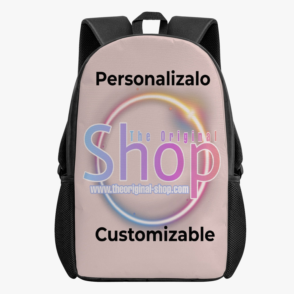 Mochila escolar personalizable | Kid's School Custom BackpackMochila personalizable Como personalizar esta mochila: Escoge una foto, estampado o diseño Envíala a info@theoriginal-shop.com indicando el numero de pedido Te enviaremos un email con el diseño