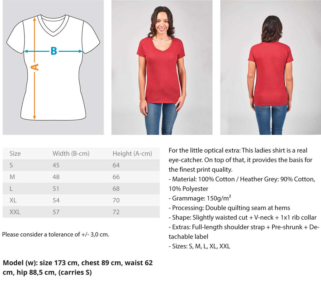 Swiss Rohr Inspektor - Women V-Neck ShirtThis cool design is a great alternative to the everyday standard. This women v-neck shirt is also perfect as a gift. T.O.S. stands for high quality goods at the highest level. Productdetails: * Women V-Neck Shirt *
