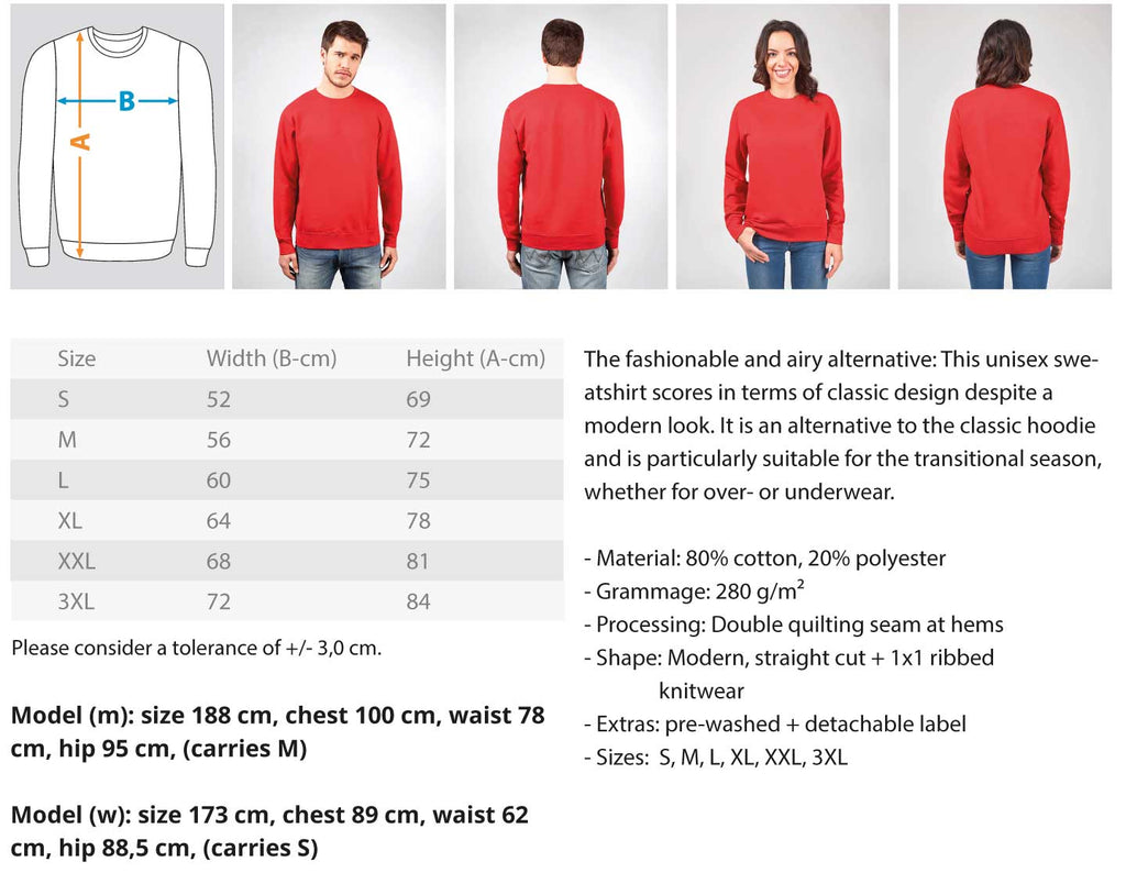 Swiss Rohr Inspektor - Unisex SweatshirtThis cool design is a great alternative to the everyday standard. This Sweatshirt is also perfect as a gift. T.O.S. stands for high quality goods at the highest level. Productdetails: * Unisex Sweatshirt * highest-q