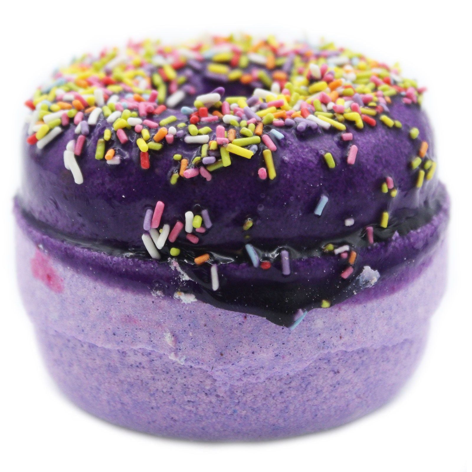 Bomba de baño "Donuts" Moras XLBomba de baño Donuts Mora & Almendras ¡Bañarse es aún más divertido con nuestras coloridas y deliciosas donas de baño! Disponibles en 4 fragancias con un olor increíblemente delicioso, son una gran idea de regalo para cumple
