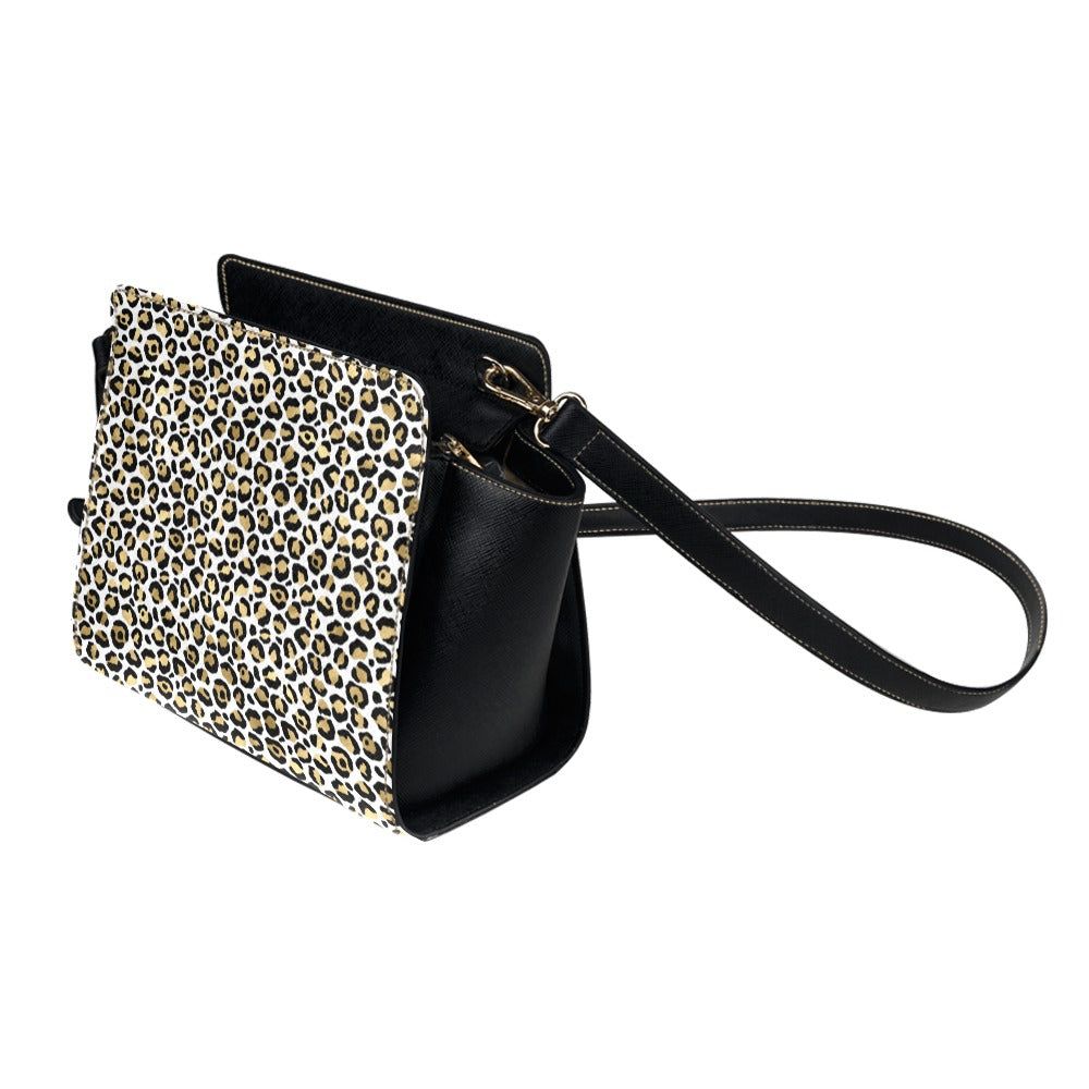 shopper shoulder bag women leopard