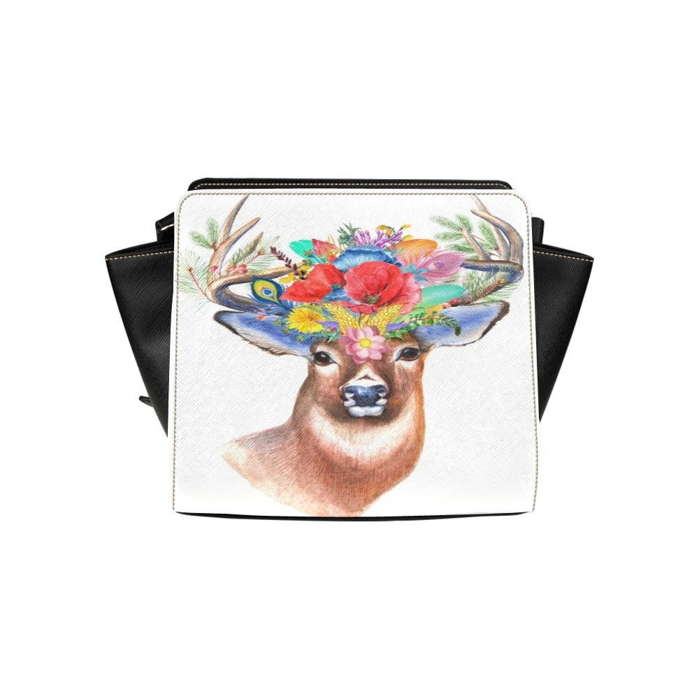 boho taschen damen hirsch blumen