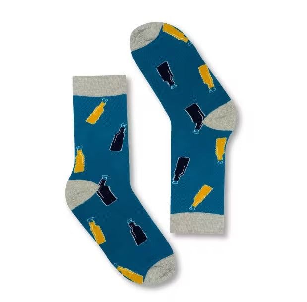 Set Calcetines Originales CervezaSet de regalo de calcetines cerveza Set de regalo de calcetines de cerveza para hombreSe adapta a las tallas de hombre EU40-463 pares de calcetines de algodón en caja de regalo Composición de fibra:Calcetines con eslogan: