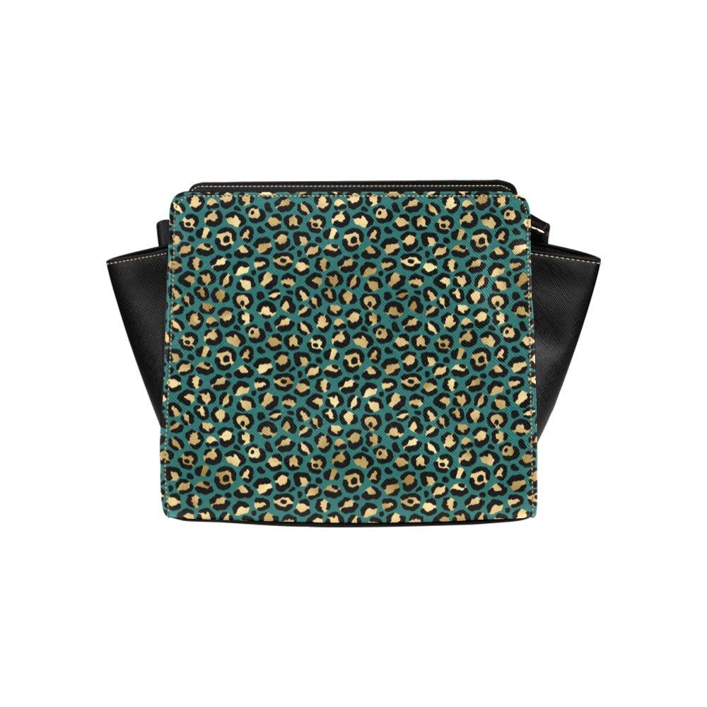 green bag shopper women