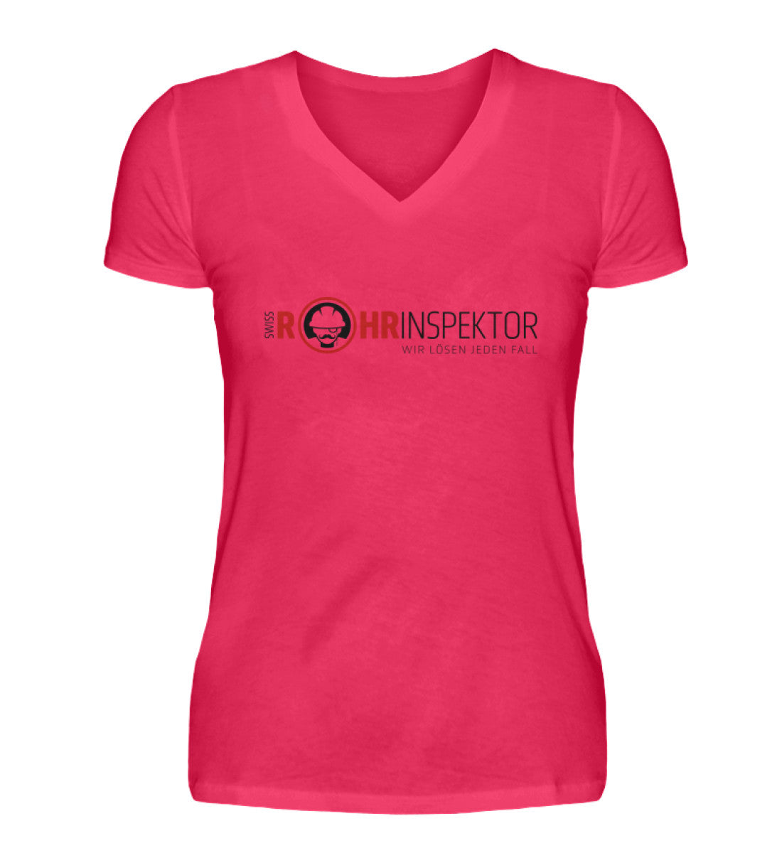 Swiss Rohr Inspektor - Women V-Neck ShirtThis cool design is a great alternative to the everyday standard. This women v-neck shirt is also perfect as a gift. T.O.S. stands for high quality goods at the highest level. Productdetails: * Women V-Neck Shirt *